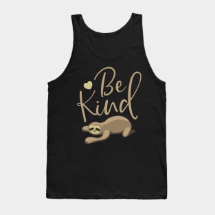 Be Kind Sloth Tank Top